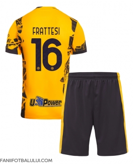 Inter Milan Davide Frattesi #16 Echipament de Fotbal Replică 2024-25 Copii Treilea (+ Șorturi)
